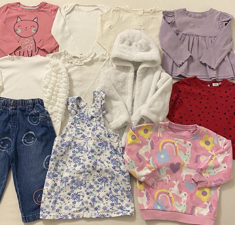 Baby Girls Clothes Bundle 12-18 Months & 18-24 Months
