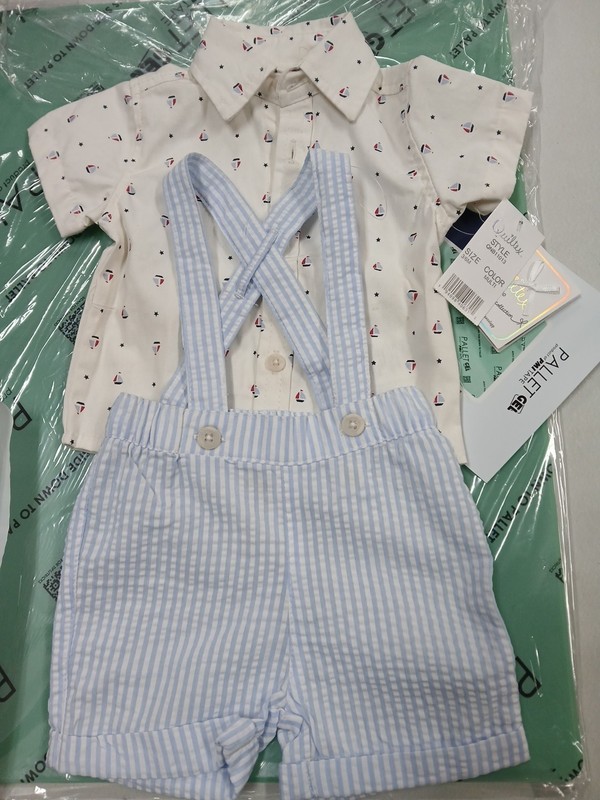 Quiltex Vintage Baby Outfit