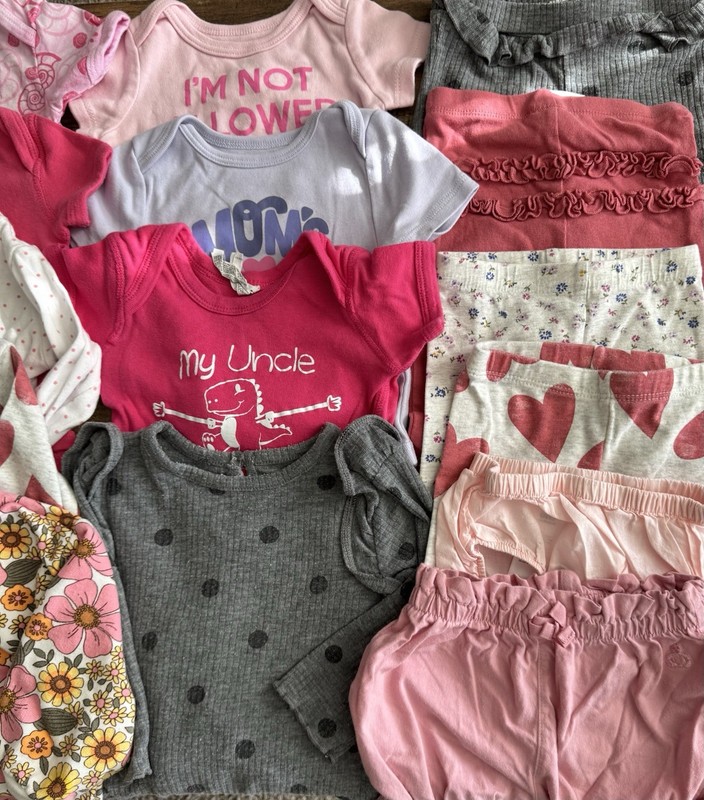 Baby Girl 6 Months Lot Of Winter Spring Fall