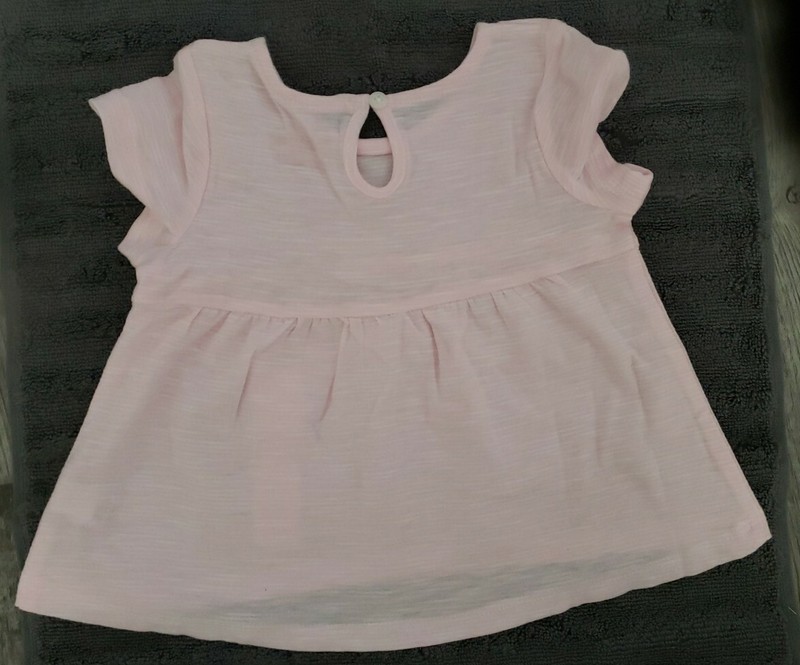 Jumping Beans 6 Months Spring Girl Gray Capri Legging White Pink Shirt 4 Pieces gallery