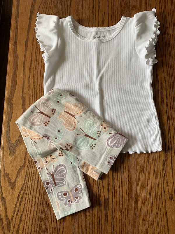 Carters/Jumping Beans Toddler Girl 2 Pc Outfit Size 5T