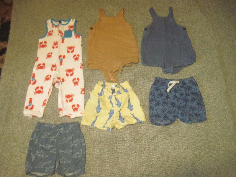 Q: Little Boy sz. 12 to 18 months Spring/Summer Clothes: Rompers & Bathing Suits gallery